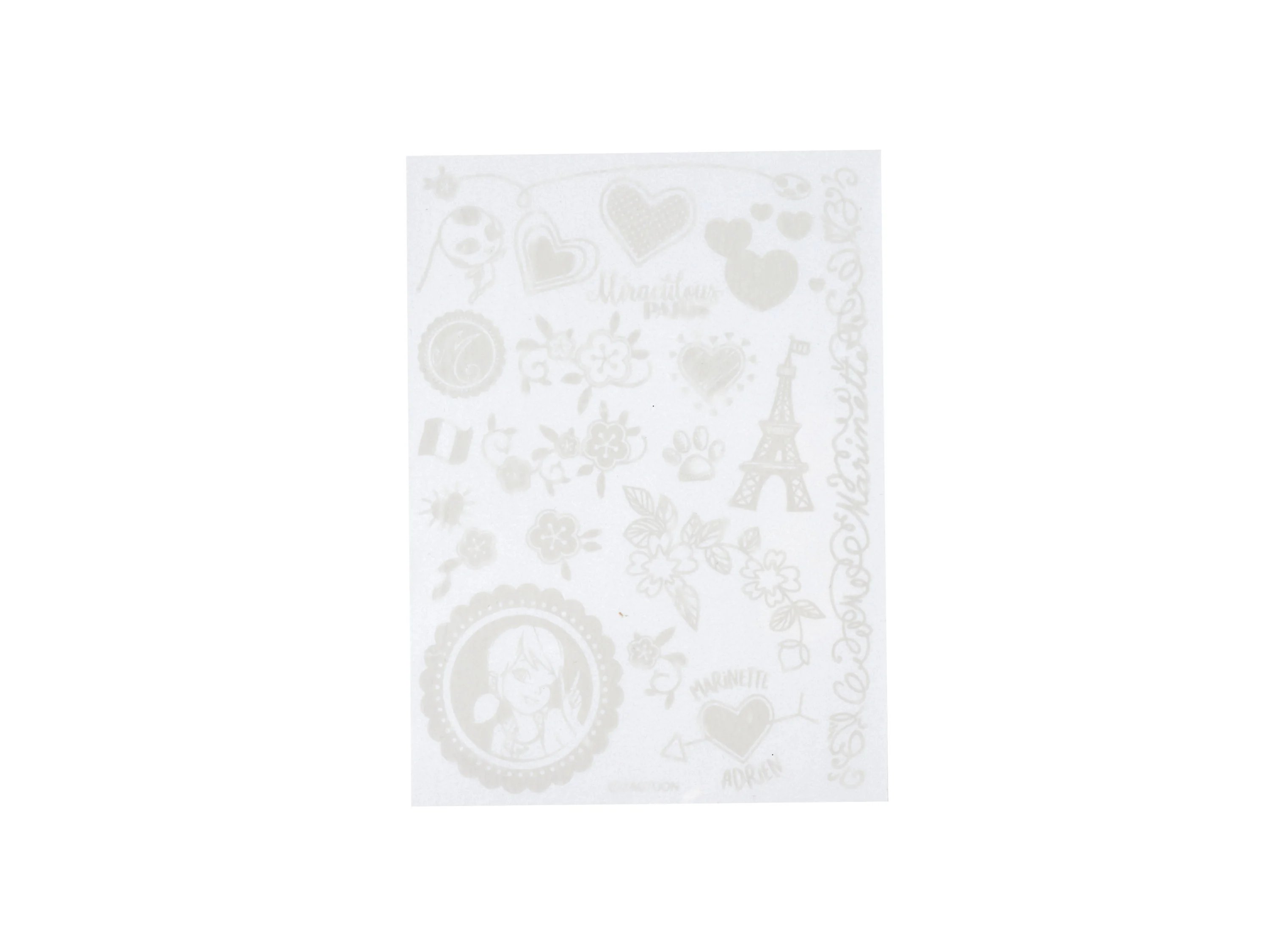 SIMBA Miraculous Glittery Tattoo – Bild 3 von 4