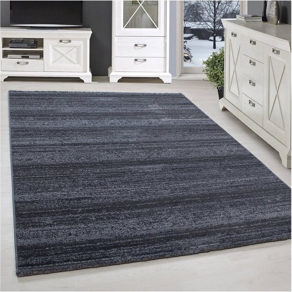 SIMPEX24 Designteppich Unicolor - Einfarbig, Läufer, Höhe: 6 mm, Modern KurzFlor Teppich Wohnzimmer Einfarbig Weicher Flor Pflegeleicht