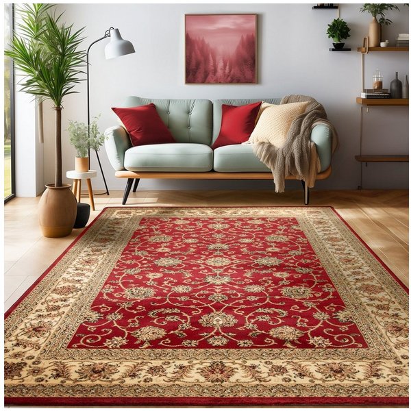 SIMPEX24 Orientteppich Orientalisch Design, Läufer, Höhe: 12 mm, Orinet Teppich Webteppich orientalischen Mustern Teppich Wohnzimmer