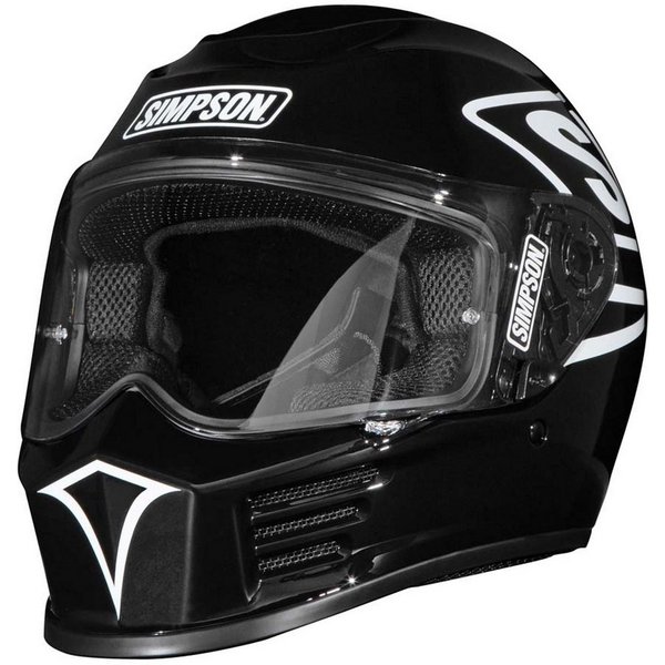 Simpson Motorradhelm Speed O´Clock Motorrad Helm, Vorbereitet Für Kommunikationssystem,vorbereitet Pinlockscheibe