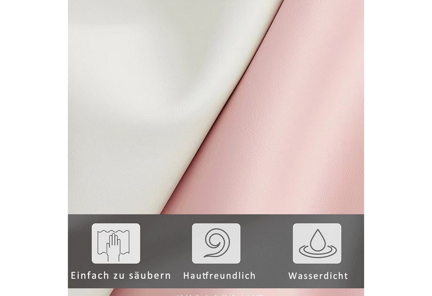 Simurq Einzelbett Polsterbett 90x200, Mädchenbett im Wolken-Design mit LED, Einzelbett, LED Einzelbett 90x200cm – Bild 4 von 5