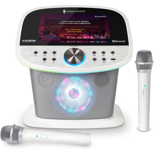 Singing Machine Singing Machine Karaoke – Die ultimative Unterhaltung Karaoke-Maschine (Bluetooth, 50 W, Bluetooth)