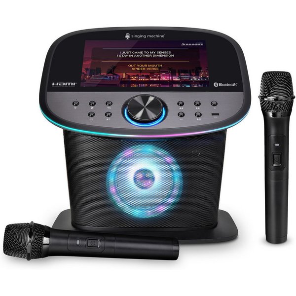 Singing Machine Singing Machine Karaoke – Die ultimative Unterhaltung Karaoke-Maschine (Bluetooth, 50 W, Bluetooth)