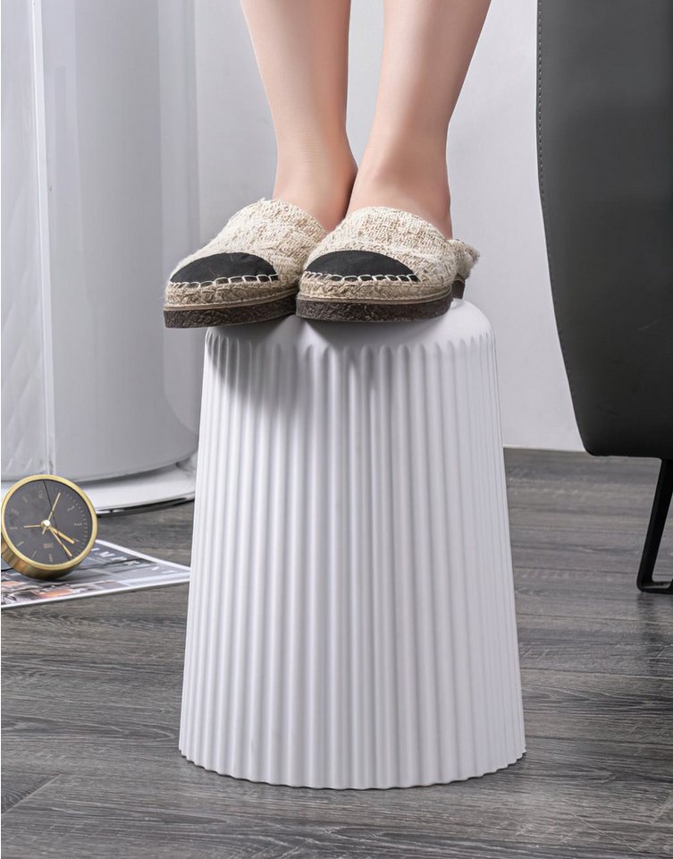 Sinoba Papierkorb ANX Mülleimer Papiereimer, aus stabilem Kunststoff ideal für Kinderzimmer Büro Höhe 27,8 cm 9L – Bild 5 von 5