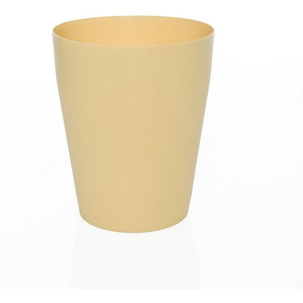 Sinoba Papierkorb rund moderner Mülleimer Papiereimer 788789, aus Kunststoff ideal für Kinderzimmer Küche Büro, 12 Liter Höhe 26,5cm