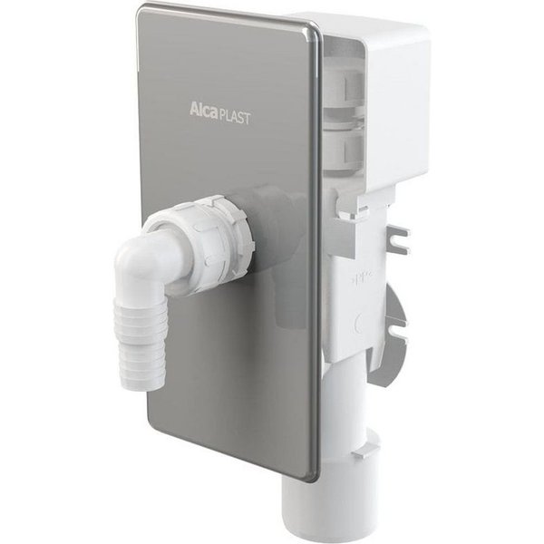 AlcaPlast Siphon AlcaPlast APS3 Geräte Siphon Unterputz, Abwasseranschluss für Waschmaschine, Spülmaschine