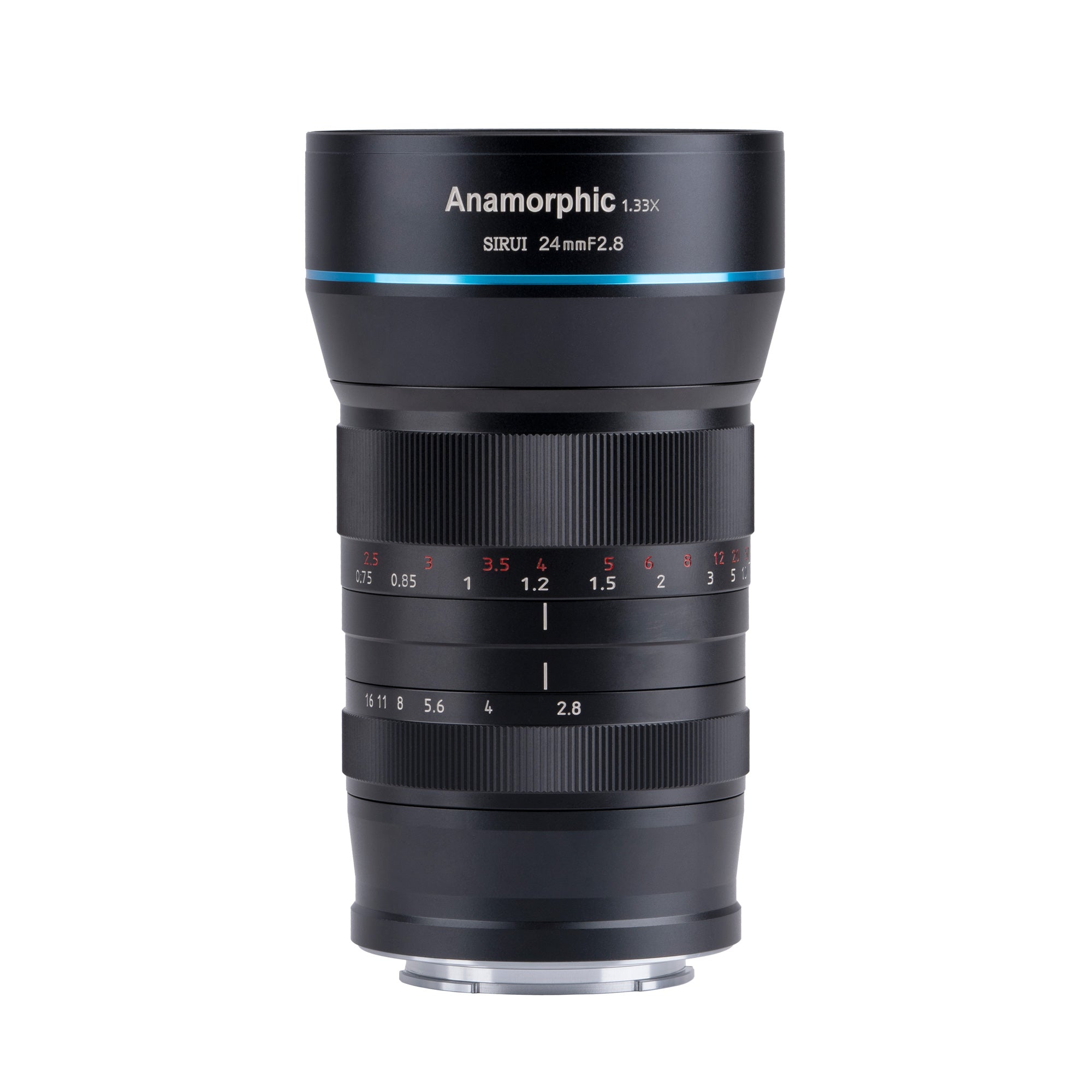 SIRUI SR24 24mm f2.8 Anamorphes APS-C Objektiv 1.33x - for diverse Kameraanschlosse - X-Mount