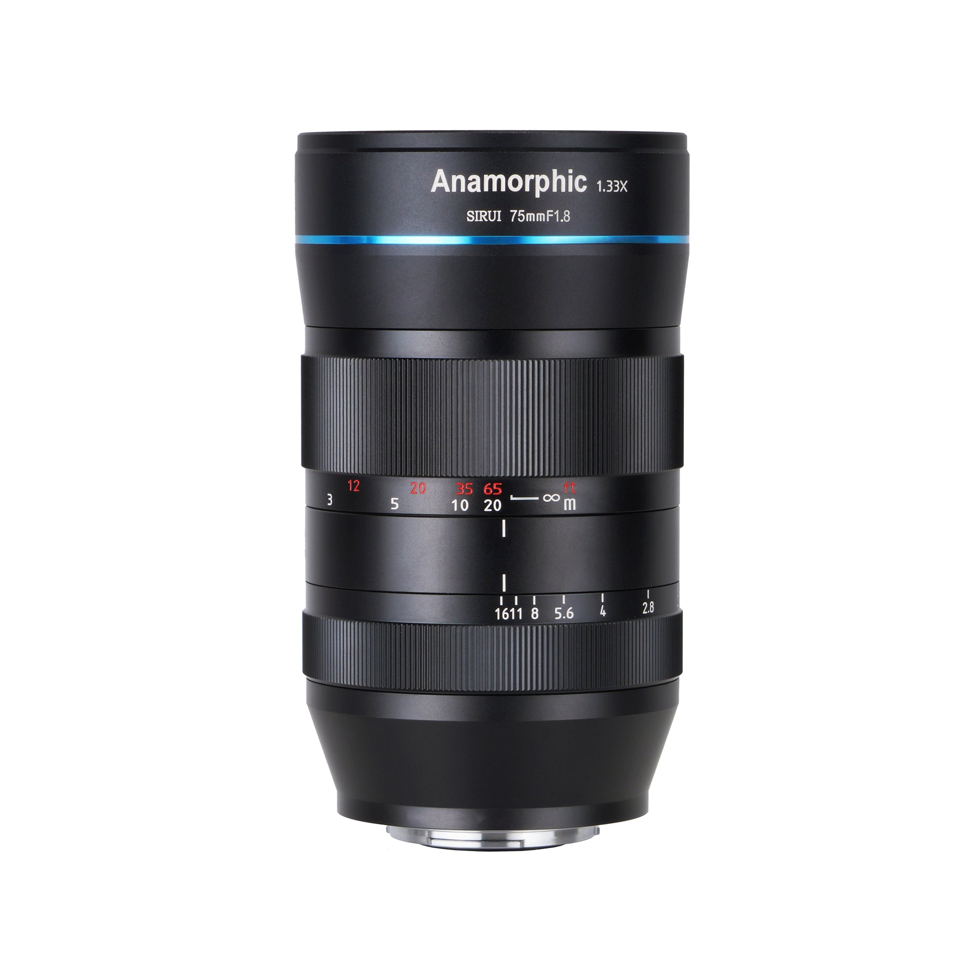 SIRUI SR75 75mm f1.8 Anamorphes APS-C Objektiv 1.33x - for diverse Kameraanschlosse - E-Mount