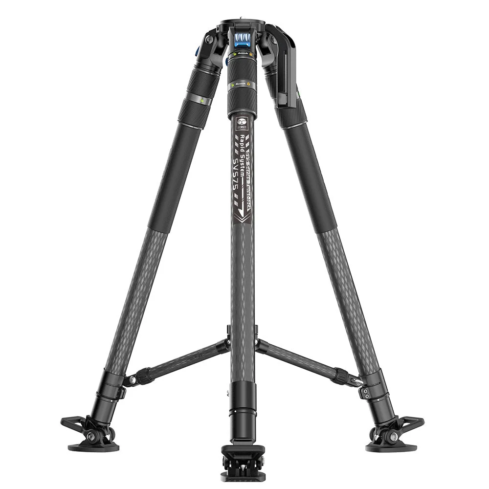SIRUI SVS75 Rapid System Videostativ mit Ein-Schritt-H?henverstellung - Tripod Only