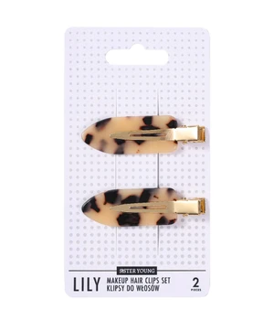Sister Young LILY LIGHT LEOPARD PRINT Haarspangen · 2 Stk