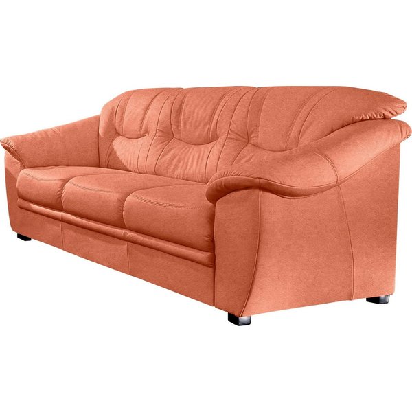 sit&more 3-Sitzer Savona, B: 198 cm, Federkern, Komfortsitzhöhe 46 cm, optional Schlaffunktion, Liegefläche 190x137cm, Stoff- & Lederauswahl