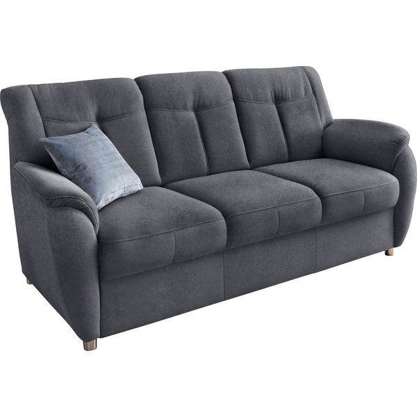 sit&more 3-Sitzer Sonoma, B: 189 cm, Federkern, Komfortsitzhöhe 45 cm, Couch frei stellbar, 3-Sitzer Sofa, Stoffvarianten