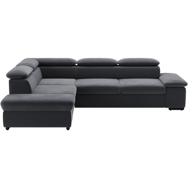 sit&more Ecksofa Alcudia L-Form, B: 272 cm, Arm- und Kopfteilverstellung, Eckcouch, optional Schlaffunktion, Komfortsitz
