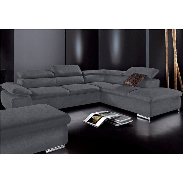 sit&more Ecksofa Alcudia L-Form, B: 272 cm, Arm- und Kopfteilverstellung, Eckcouch, optional Schlaffunktion, Komfortsitz