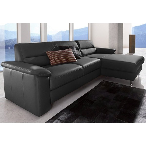 sit&more Ecksofa Ascara L-Form, B: 251 cm, Boxspring & Federkern, Schlaffunktion optional, frei stellbar, Komfortsitz