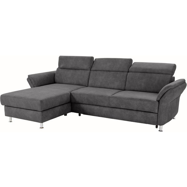 sit&more Ecksofa Avignon L-Form, Kopfteilverstellung, wahlweise mit Schlaffunktion und Bettkasten