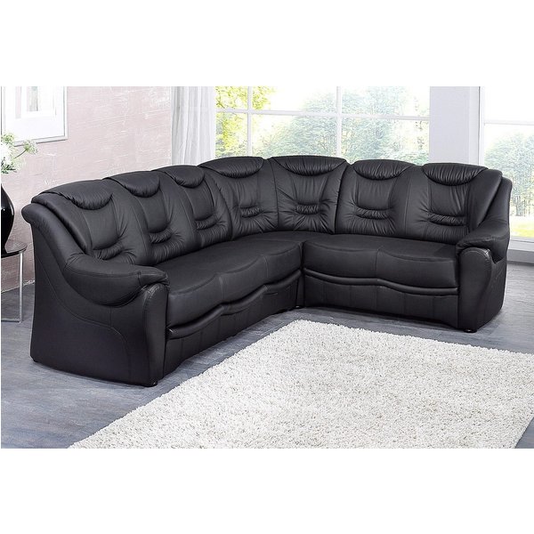 sit&more Ecksofa Bansin, L-Form, B: 265 cm, Bettfunktion optional, Federkern-Polsterung, Komfortable Sitzhöhe 46 cm, Liegefläche 148 x 198 cm bei Bettfunktion