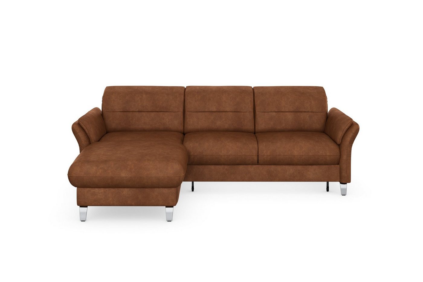 sit&more Ecksofa Grenoble L-Form mit Federkern, wahlweise mit Schlaffunktion, Bettkasten, Arm- und Kopfteilverstellung – Bild 2 von 5