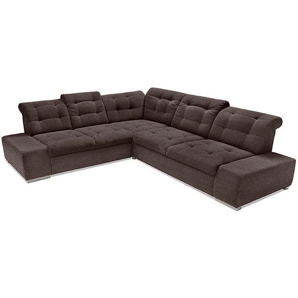 sit&more Ecksofa Pale L-Form, inklusive Kopfteilverstellung, wahlweise mit Schlaffunktion