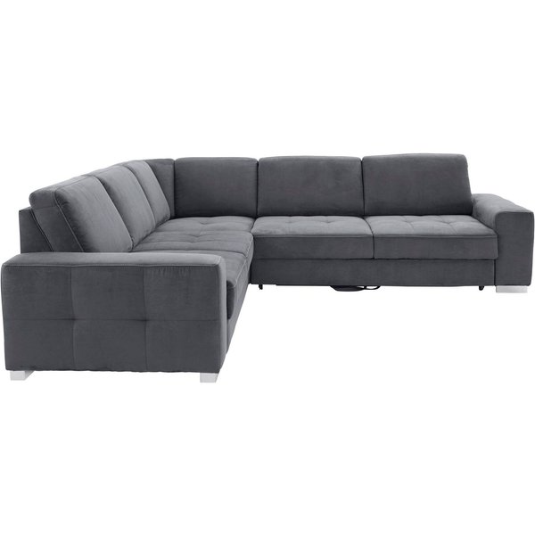 sit&more Ecksofa Santorini L-Form, mit Federkern und Sitztiefenverstellung, wahlweise mit Schlaffunktion