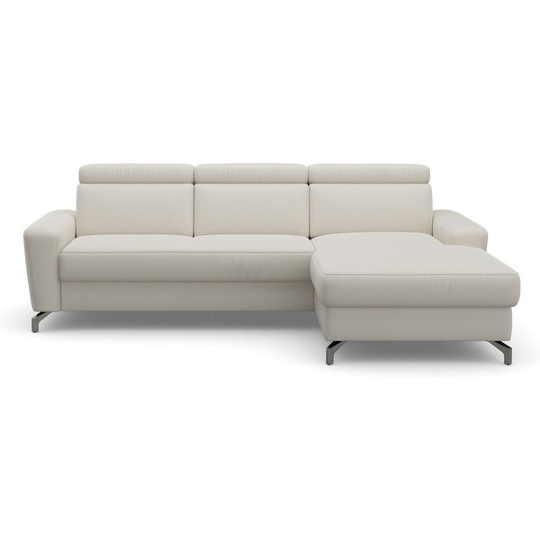 sit&more Ecksofa Scarlett L-Form, inklusive Kopfteilverstellung, optional Schlaffunktion & Bettkasten