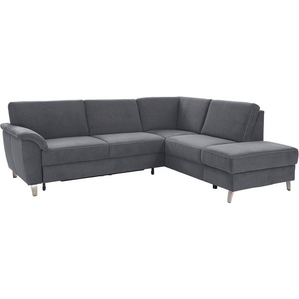 sit&more Ecksofa Texel L-Form, mit Federkern, wahlweise mit Schlaffunktion und Bettkasten