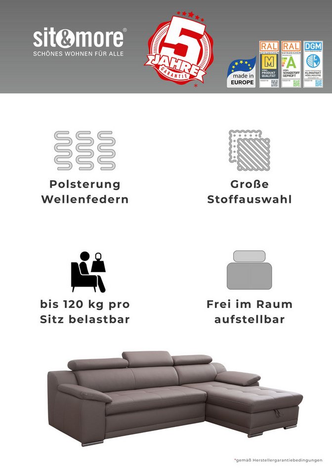 sit&more Polsterhocker Andiamo – Bild 4 von 5