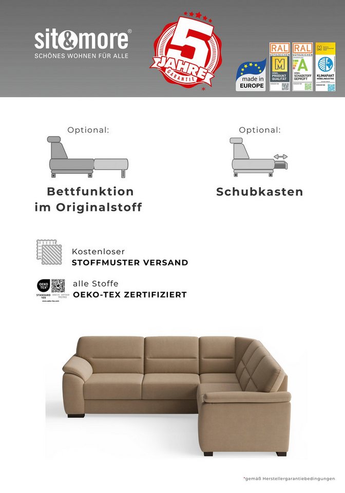 sit&more Polsterhocker Montego – Bild 5 von 5
