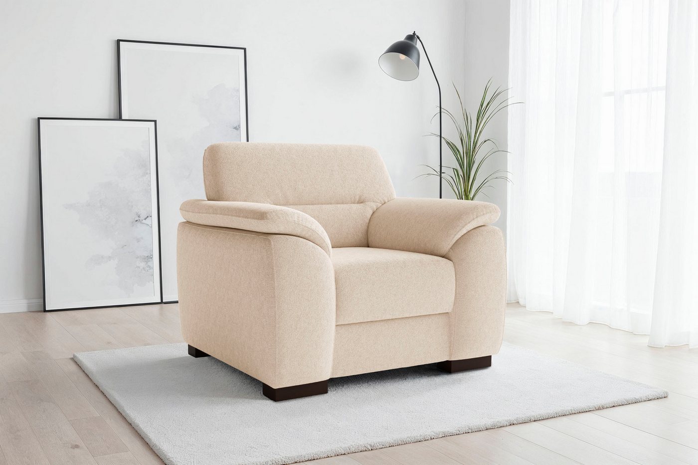 sit&more Sessel Montego, mit Federkern – Bild 2 von 5