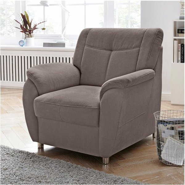 sit&more Sessel Sonoma, B: 95 cm, Federkern-Polsterung, komfortable Sitzhöhe 45 cm, Frei im Raum stellbar, individuell kombinierbar, modernes Design