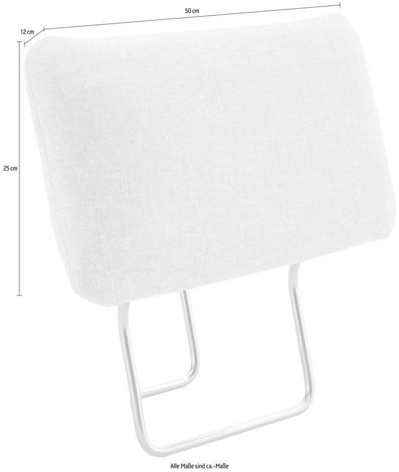 sit&more Sofa-Kopfstütze Morris Jubi, B: 50 cm, (Set, 2 Stück), Set: 2 Stück, passend zur Serie – Bild 3 von 3