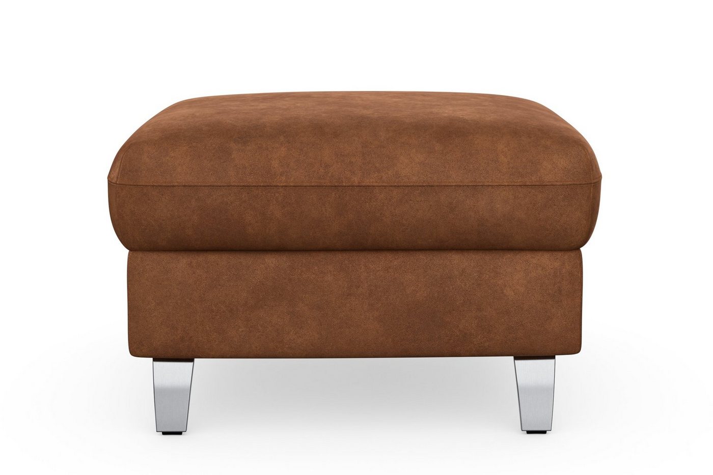 sit&more Stauraumhocker Grenoble, mit Stauraum und satinierten Füßen – Bild 3 von 5