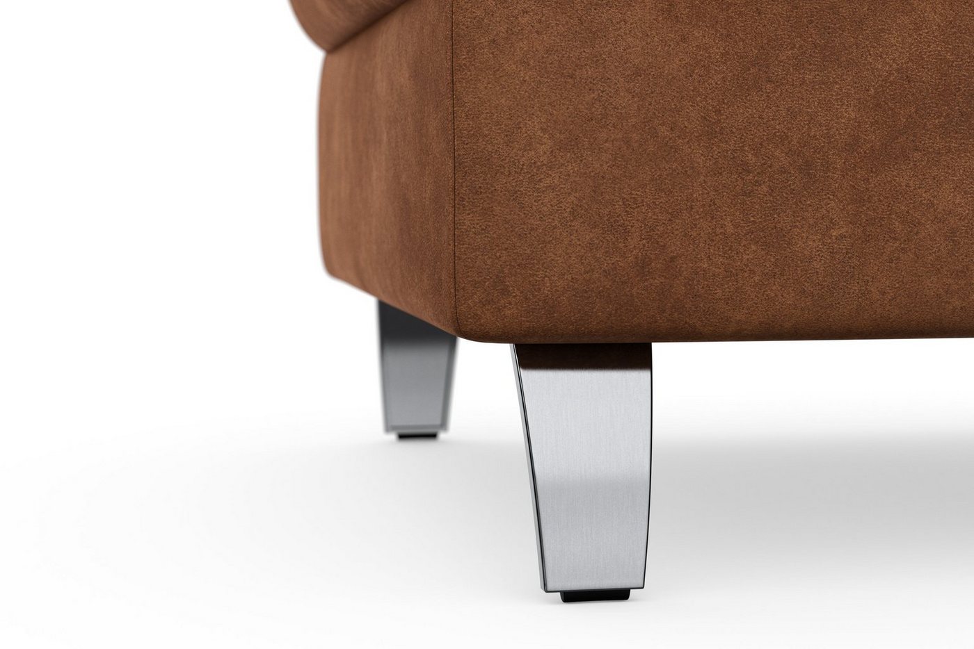 sit&more Stauraumhocker Grenoble, mit Stauraum und satinierten Füßen – Bild 5 von 5