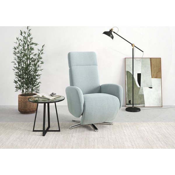 sit&more TV-Sessel Grenoble mit Kopfteilverstellung & Drehfunktion, weitere Funktionen, Ergonomie M: manuelle Fußstütze & Rückenlehne