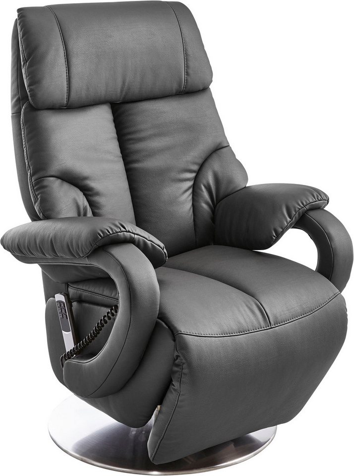sit&more TV-Sessel Invito mit Kopfteilverstellung & Drehfunktion, weitere Funktionen, Ergonomie L: elektr. Fußstütze, Rückenlehne & Aufstehhilfe – Bild 2 von 5