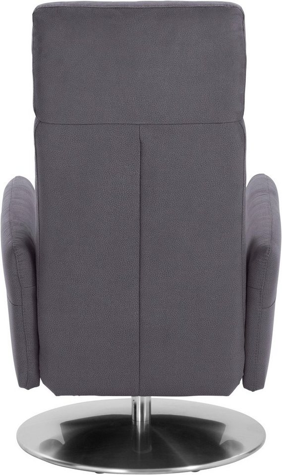 sit&more TV-Sessel Kobra mit Kopfteilverstellung, Drehfunktion & manueller Relaxfunktion, Ergonomie M: manuelle Fußstütze & Rückenlehne – Bild 5 von 5