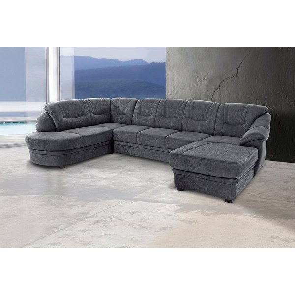 sit&more Wohnlandschaft Savoni U-Form, wahlweise mit Schlaffunktion