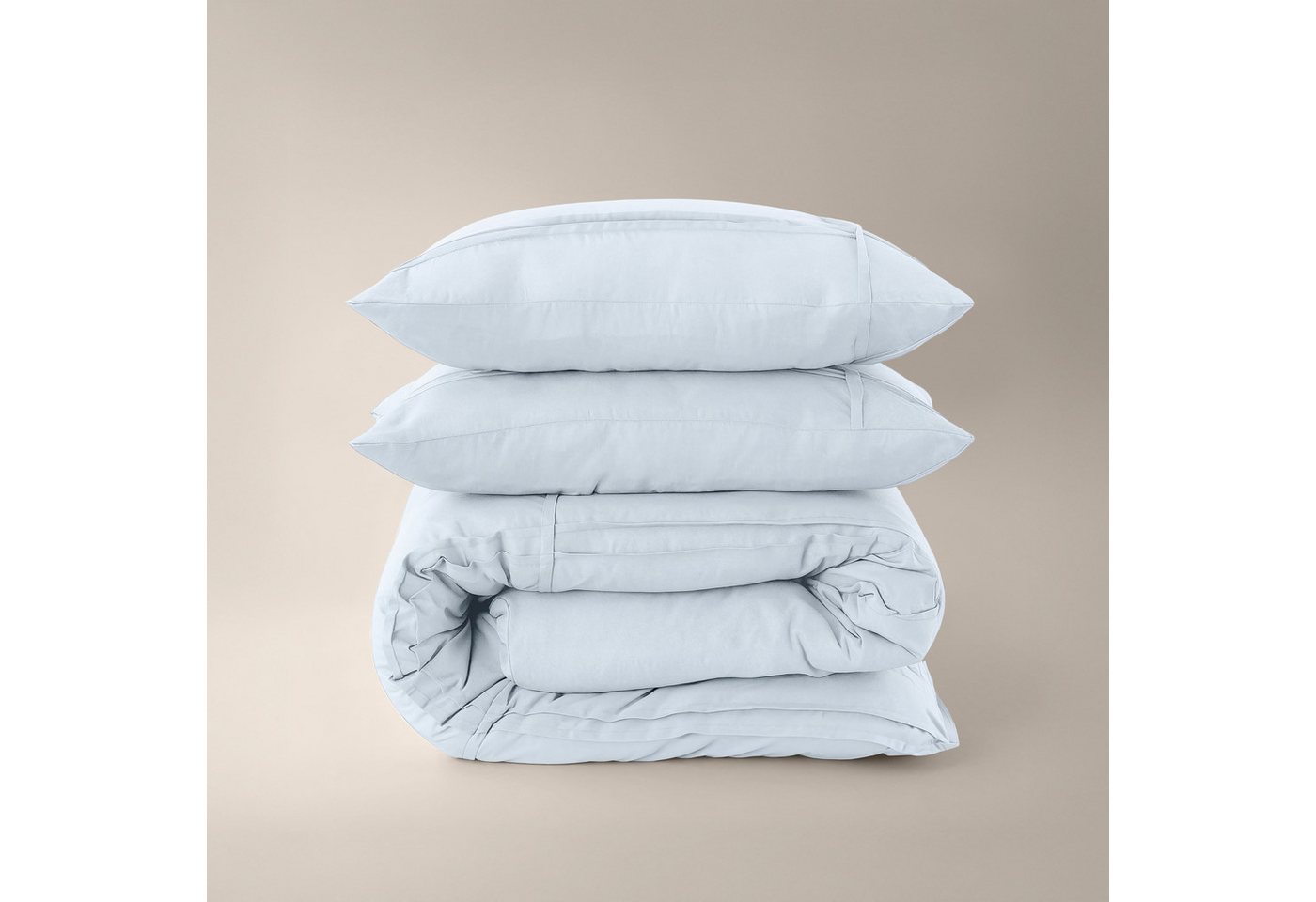 Sitheim® Bettwäsche Washed Tufted Bettbezug, Mikrofaser, 3 teilig – Bild 4 von 4