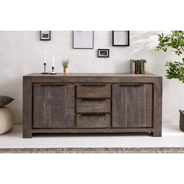 Sitheim® Sideboard Woodridge Massives Sideboard 174cm Mangoholz-Handarbeit
