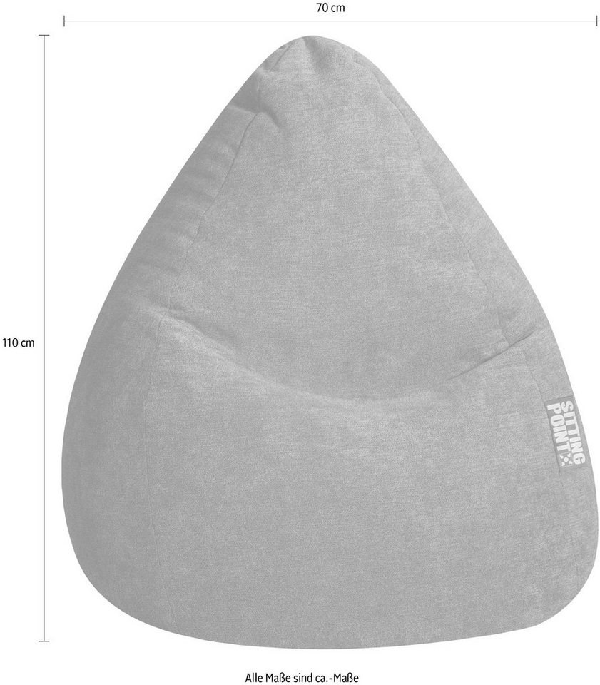 Sitting Point Sitzsack Sitzsack ALFA XL – Bild 2 von 3