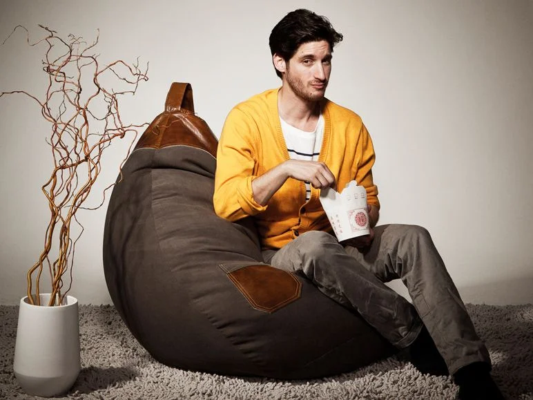 SITTING POINT Sitzsack Beanbag Jamie (Braun, XL (220 l)) – Bild 2 von 2