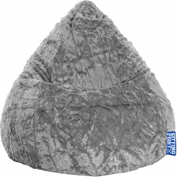 XL Sitzsack mittelgrau