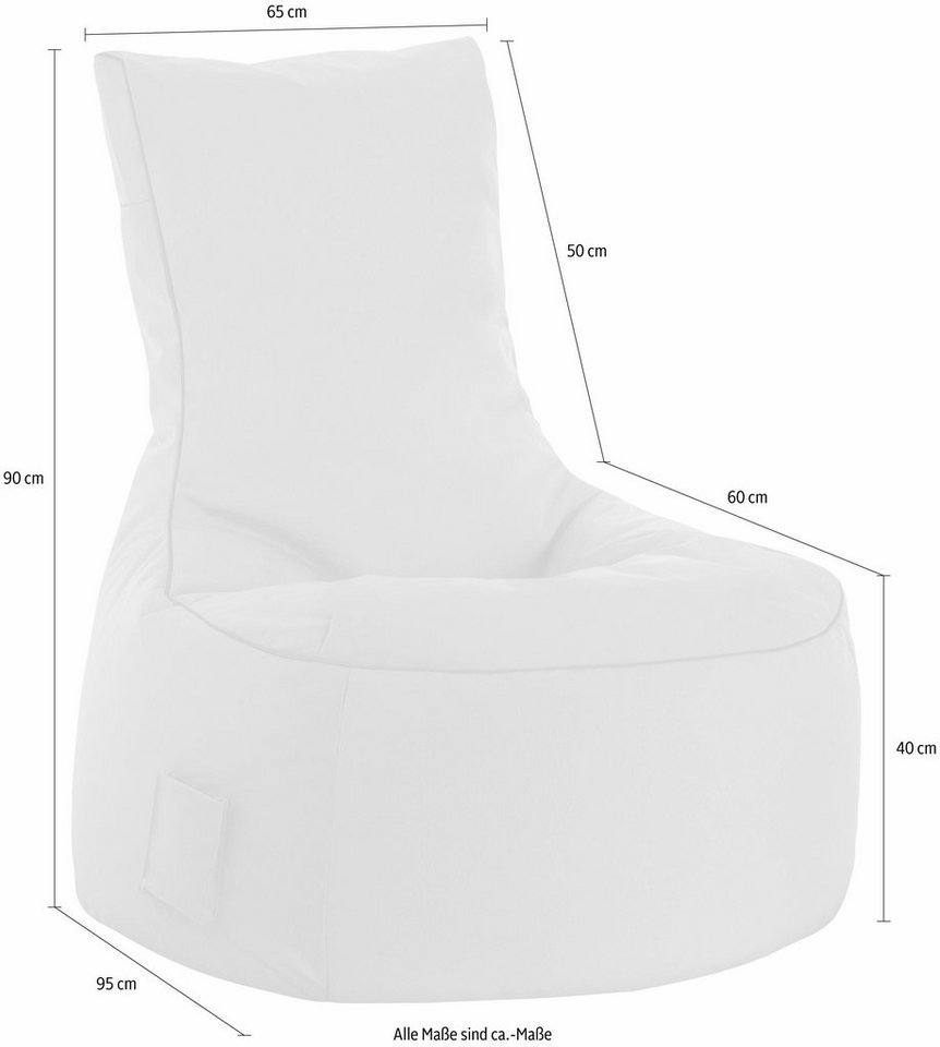 Sitting Point Sitzsack Swing SCUBA – Bild 4 von 5