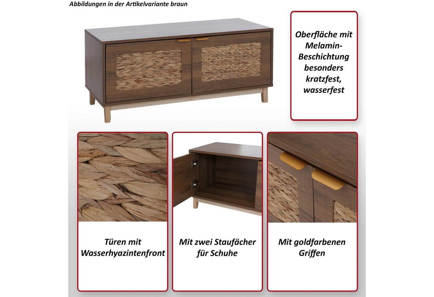 MCW Sitzbank MCW-P54-SB, Stabile Konstruktion – Bild 4 von 5