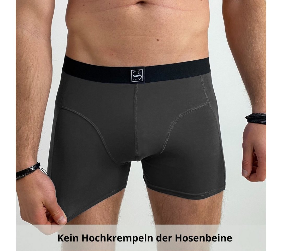 Sitztgut Boxershorts aus Baumwolle – Super Weich, Kratzfrei, Trocknergeeignet, Top Passform (Set, 10-St) Super Sitz dank 7-teiliger Schnitt statt 3-teilig, gekä – Bild 2 von 5