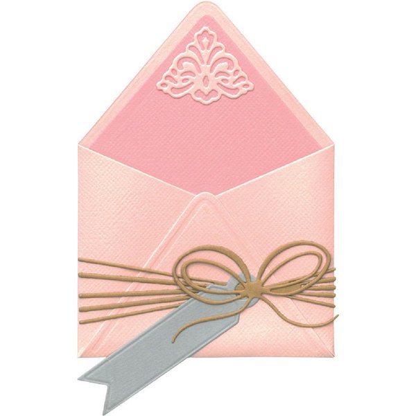 Sizzix Motivschablone Stanzschablone First Class Mail by Vicki Boutin, 15.5 x 15.5 cm