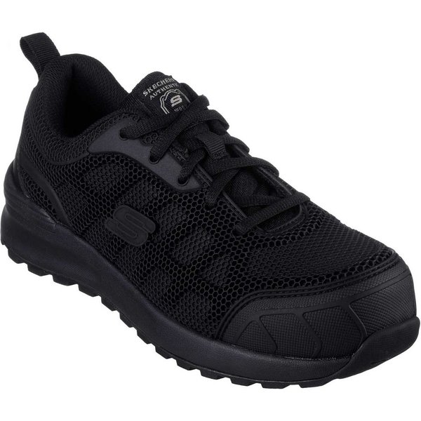 Skechers Arbeitsschuhe Damen S1 P SRC + ESD - Metallfrei - Zehenschutz Sicherheitsschuh Zertifiziert nach EN ISO 20345:2011 - Durchtrittsicher - Kompositkappe
