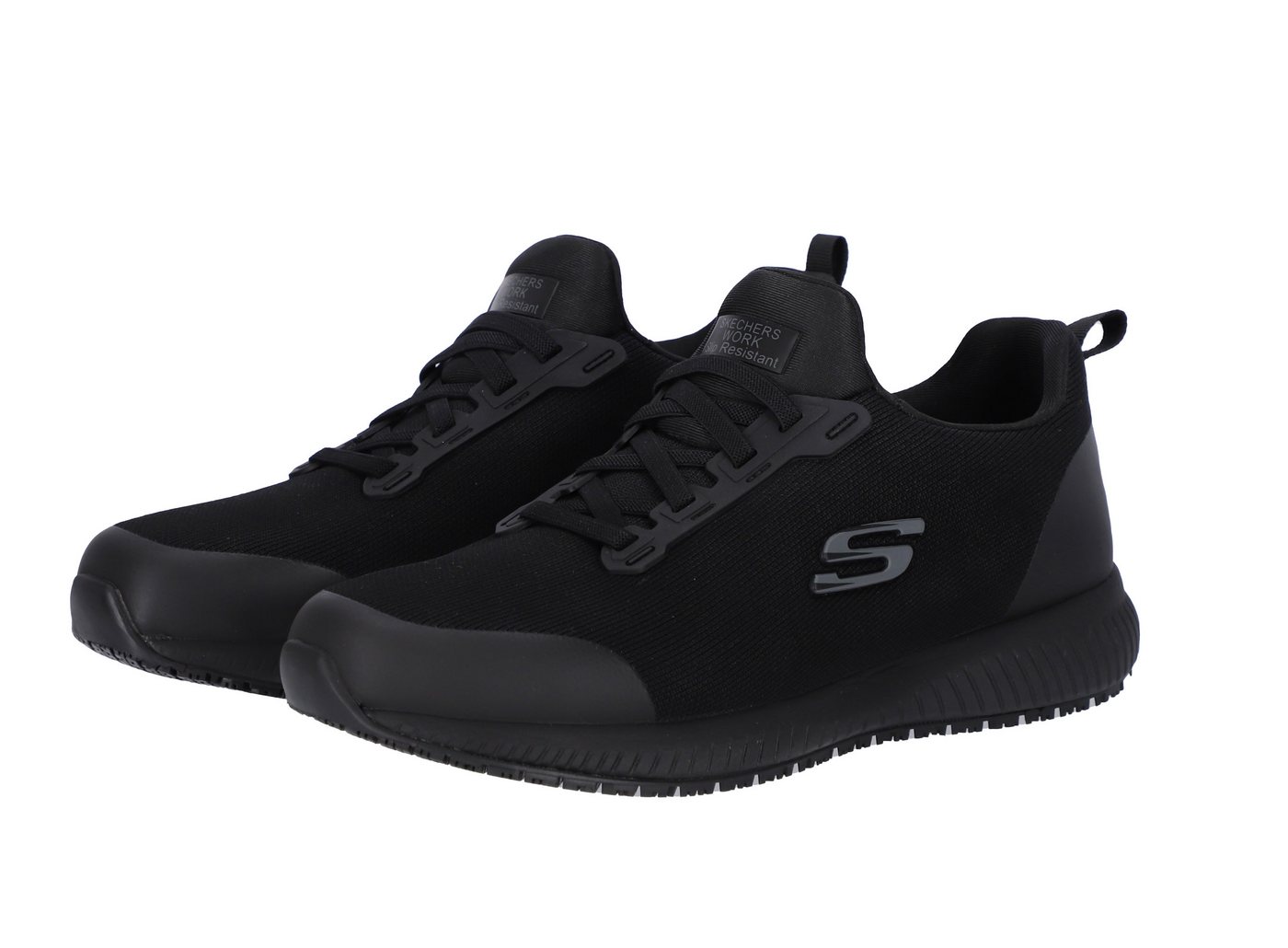 Skechers Arbeitsschuhe Herren SQUAD SR, Rutschhemmender Sneaker mit Memory Foam Arbeitsschuh Wasser- & schmutzabweisend - Relaxed Fit, mehr Platz für Komfort – Bild 2 von 5