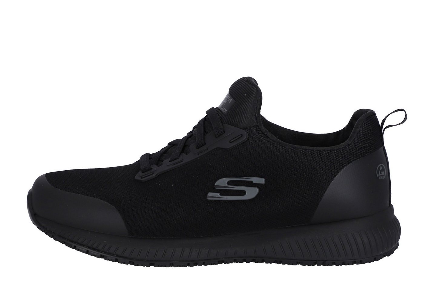 Skechers Arbeitsschuhe Herren SQUAD SR, Rutschhemmender Sneaker mit Memory Foam Arbeitsschuh Wasser- & schmutzabweisend - Relaxed Fit, mehr Platz für Komfort – Bild 5 von 5