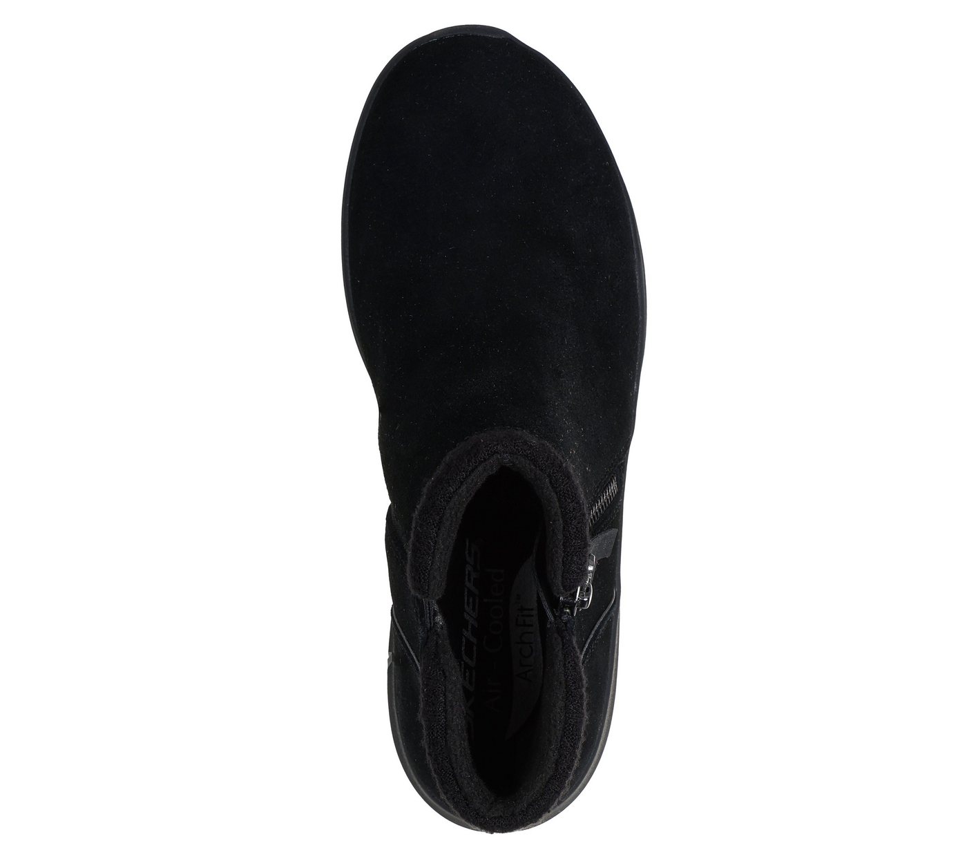 Skechers ARCH FIT EASE- Stiefelette Boots, High Top-Sneaker mit Reißverschluss, mit Memory Foam – Bild 2 von 4